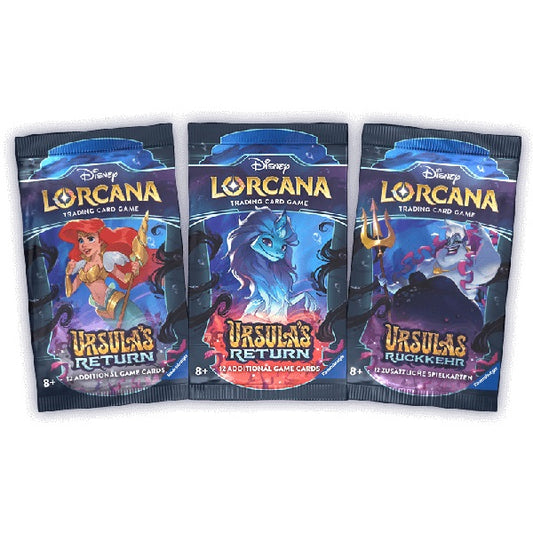 Disney Lorcana Ursula's Return Booster Pack Bundle