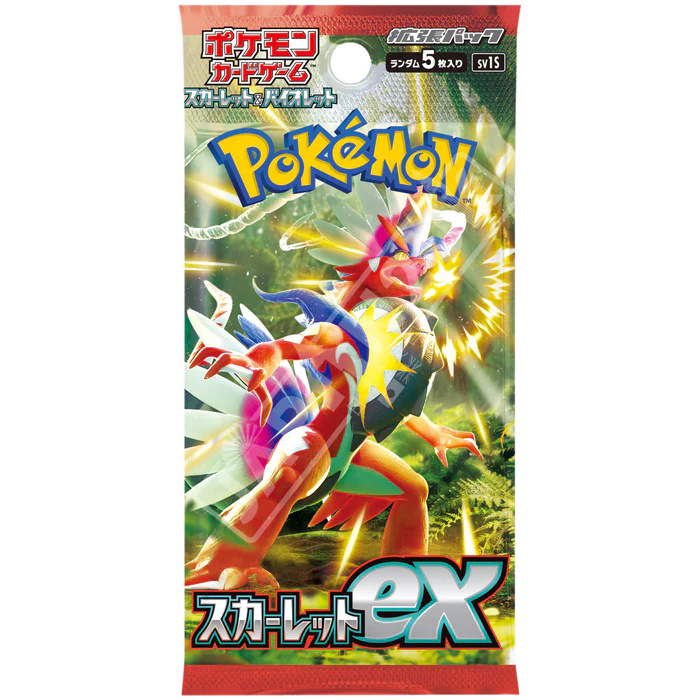 Pokémon Scarlet ex sv1S Japanese Booster Pack
